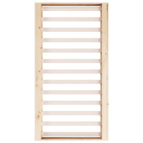 vidaXL sengeramme 75x190 cm Small Single massivt træ -  Senge & sengeramme