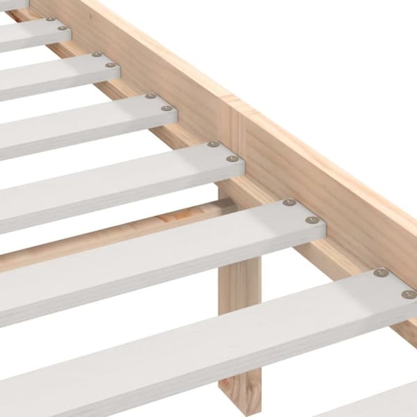vidaXL sengeramme 200x200 cm massivt træ - Senge & sengeramme