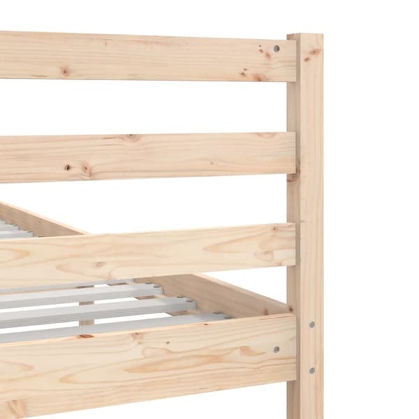 vidaXL sengeramme 200x200 cm massivt træ - Senge & sengeramme