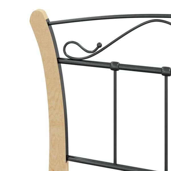 vidaXL sengestel 90x200 cm metal sort - Senge & sengeramme