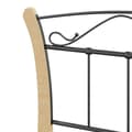 Miniatyrbillede 7 af 8: vidaXL sengestel 90x200 cm metal sort -  Senge & sengeramme