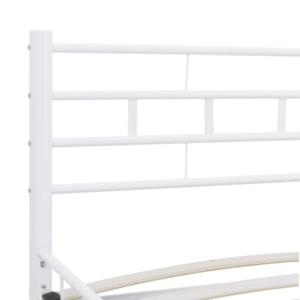 vidaXL sengestel 160 x 200 cm metal hvid - Senge & sengeramme