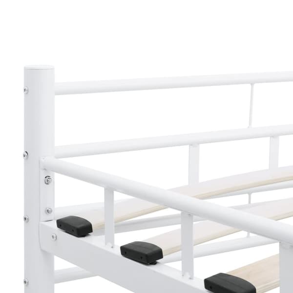 vidaXL sengestel 160 x 200 cm metal hvid - Senge & sengeramme