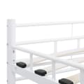 Miniatyrbillede 10 af 11: vidaXL sengestel 160 x 200 cm metal hvid -  Senge & sengeramme