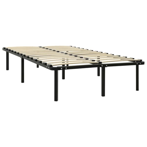 vidaXL sengestel 160x200 cm metal sort - Senge & sengeramme