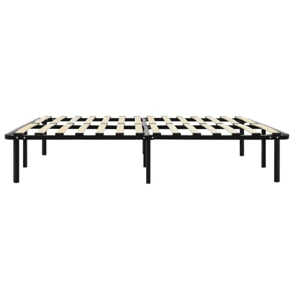 vidaXL sengestel 160x200 cm metal sort - Senge & sengeramme