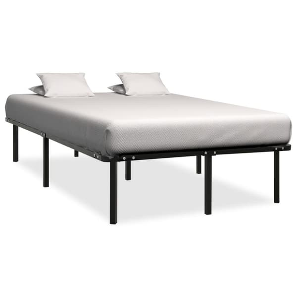vidaXL sengestel 160x200 cm metal sort - Senge & sengeramme