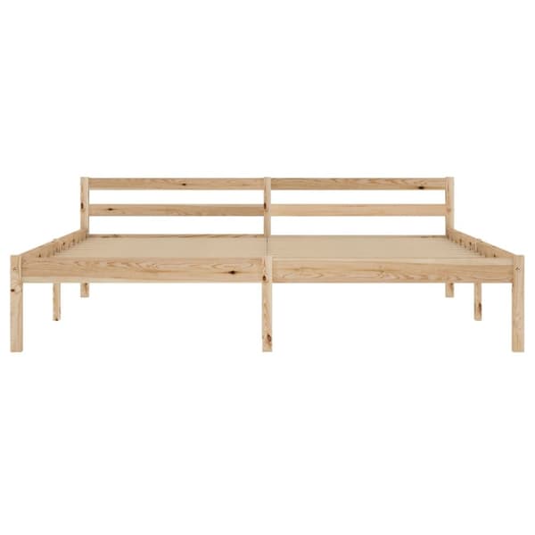 vidaXL sengestel massivt fyrretræ 160 x 200 cm - Senge & sengeramme