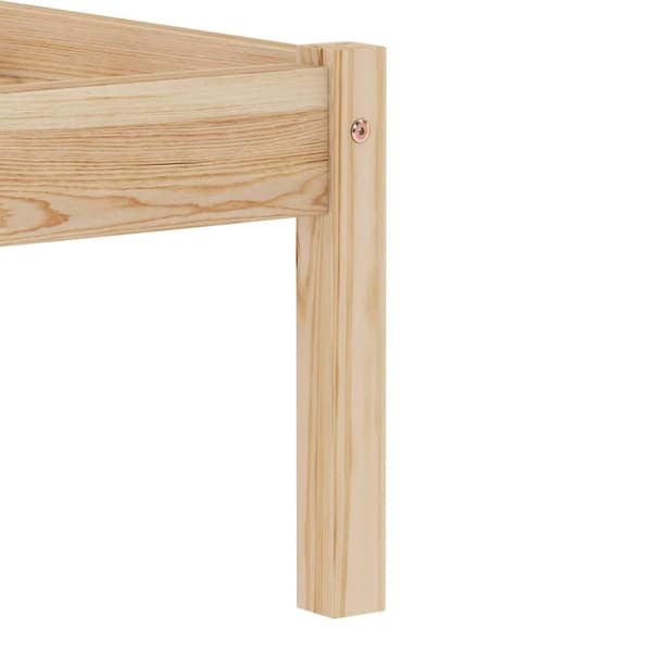 vidaXL sengestel massivt fyrretræ 160 x 200 cm - Senge & sengeramme