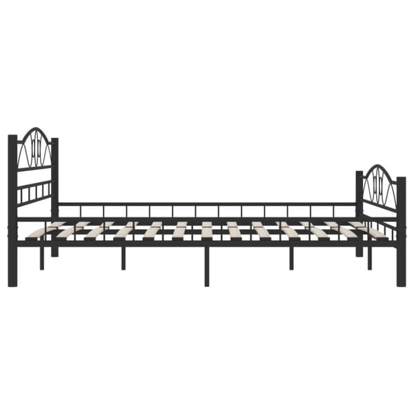 vidaXL sengestel 180 x 200 cm stål sort - Senge & sengeramme