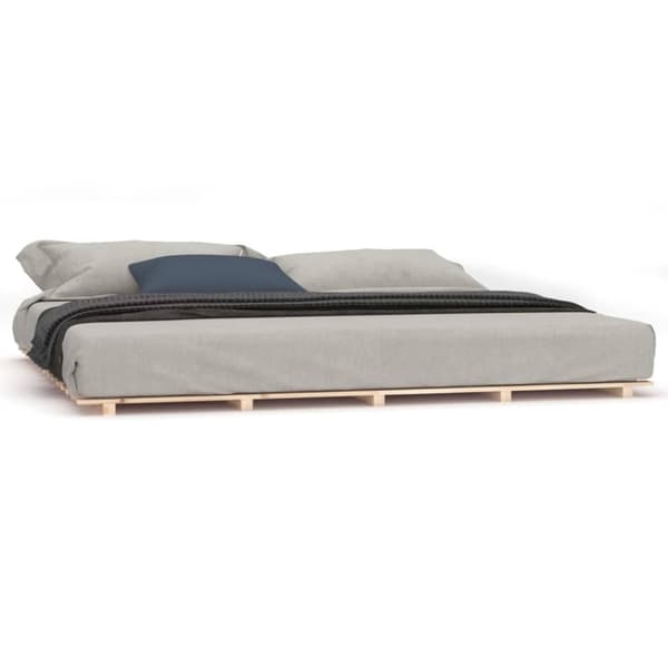 vidaXL sengeramme 180x200 cm massivt fyrretræ -  Senge & sengeramme