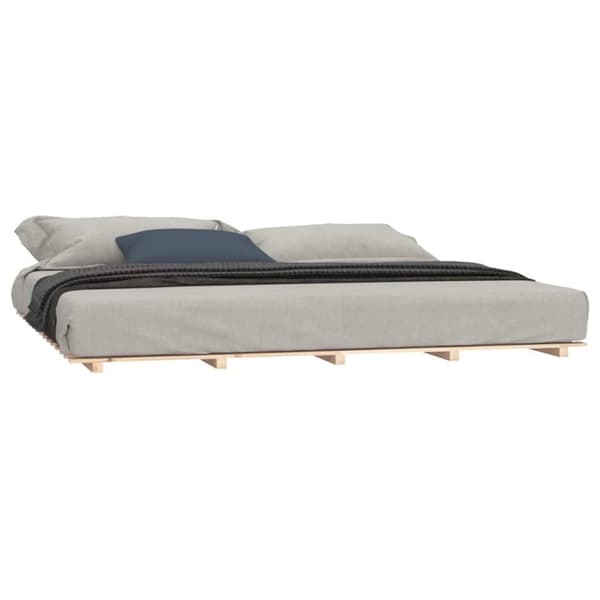 vidaXL sengeramme 180x200 cm massivt fyrretræ -  Senge & sengeramme