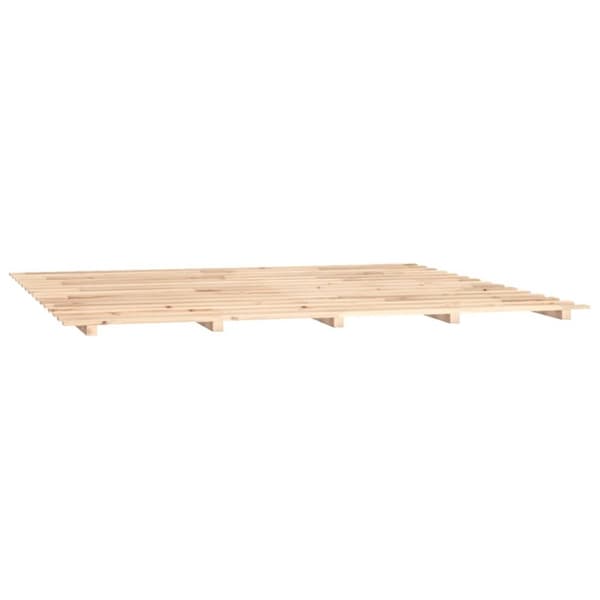 vidaXL sengeramme 180x200 cm massivt fyrretræ -  Senge & sengeramme