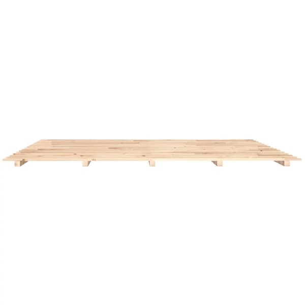 vidaXL sengeramme 180x200 cm massivt fyrretræ -  Senge & sengeramme