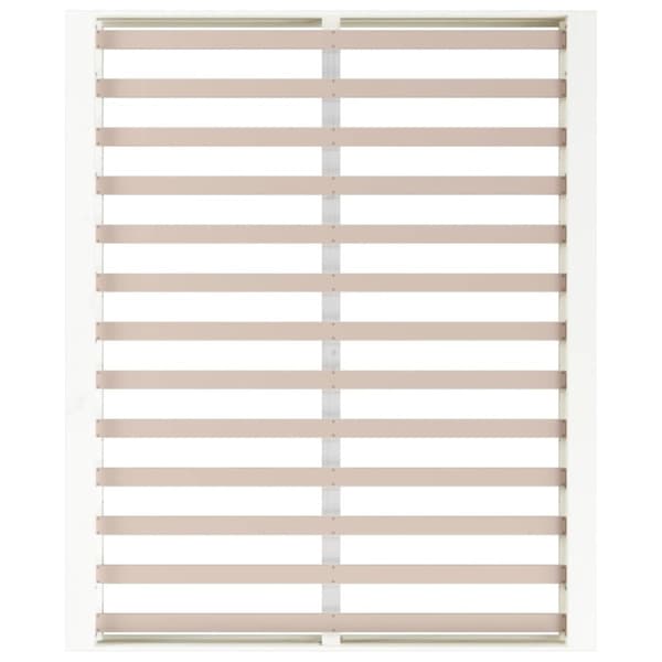 vidaXL sengeramme 140x200 cm massivt træ hvid -  Senge & sengeramme