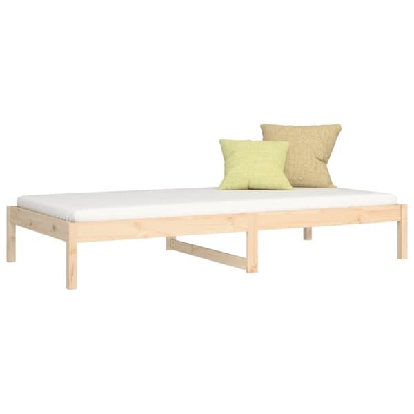 vidaXL Dagbädd 80x200 cm massiv furu -  Sängar & sängramar