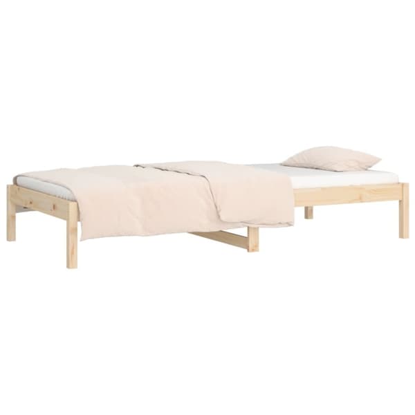 vidaXL Dagbädd 80x200 cm massiv furu -  Sängar & sängramar