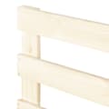 Miniatyrbillede 6 af 8: vidaXL palleseng massivt fyrretræ 100 x 200 cm -  Senge & sengeramme