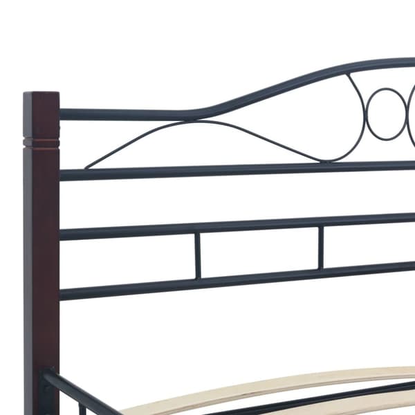 vidaXL sengestel sort metal 160 x 200 cm -  Senge & sengeramme