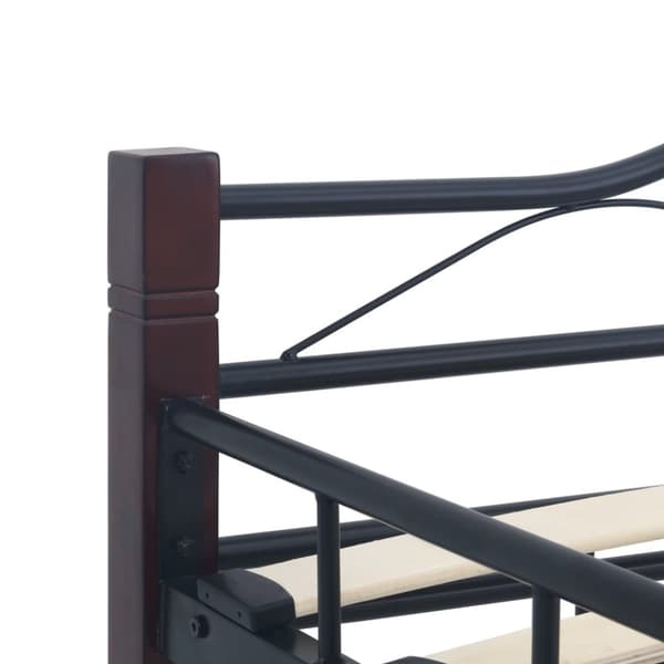vidaXL sengestel sort metal 160 x 200 cm - Senge & sengeramme