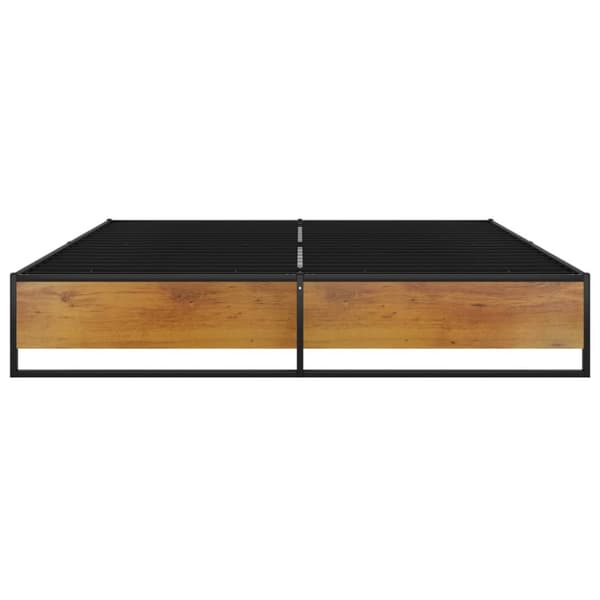 vidaXL sengestel 200x200 cm metal sort - Senge & sengeramme