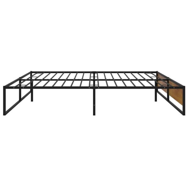 vidaXL sengestel 200x200 cm metal sort - Senge & sengeramme
