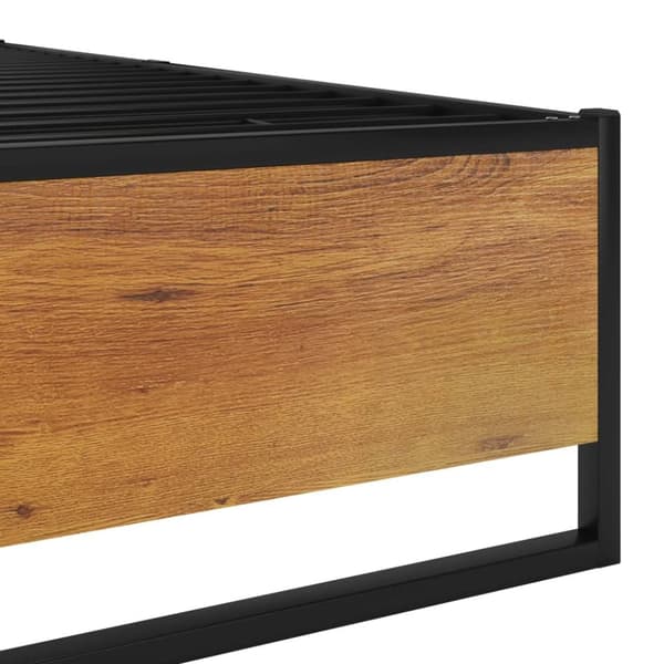 vidaXL sengestel 200x200 cm metal sort - Senge & sengeramme