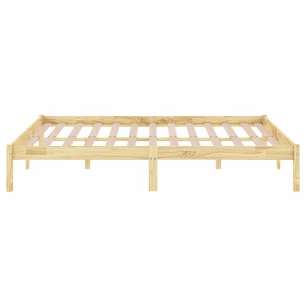 vidaXL sengeramme 120x200 cm massivt fyrretræ - Senge & sengeramme