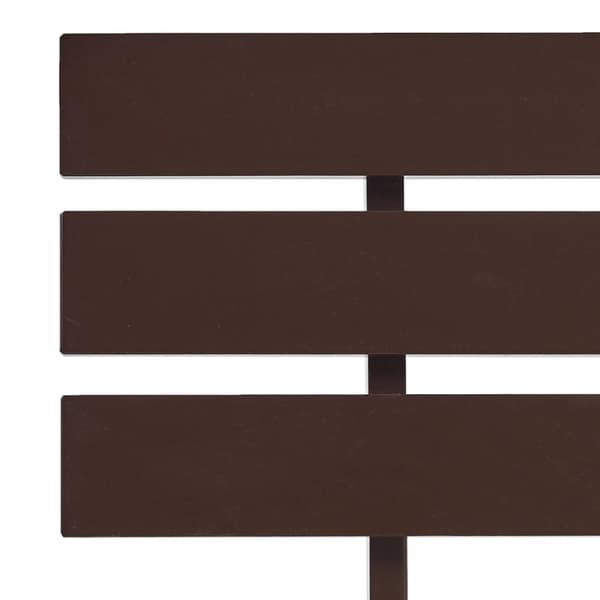 vidaXL sengestel massivt fyrretræ 120 x 200 cm mørkebrun - Senge & sengeramme