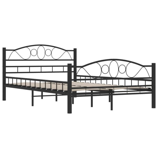 vidaXL sengestel 120x200 cm stål sort - Senge & sengeramme