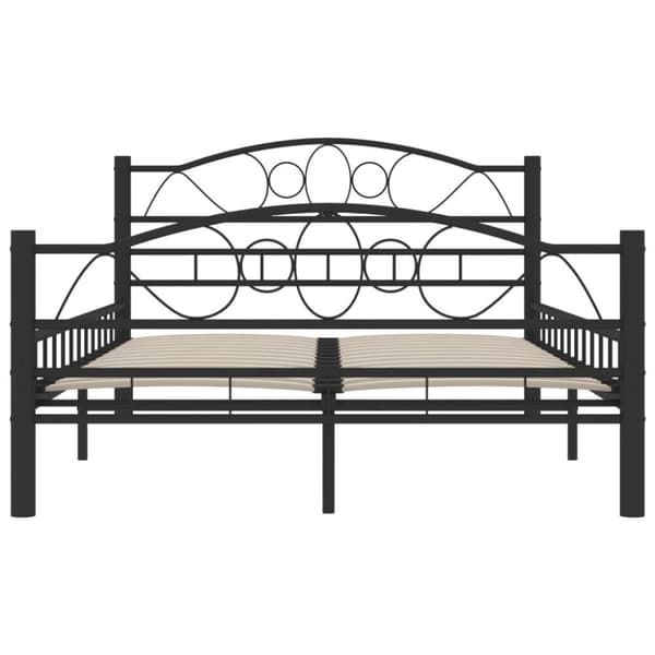 vidaXL sengestel 120x200 cm stål sort - Senge & sengeramme