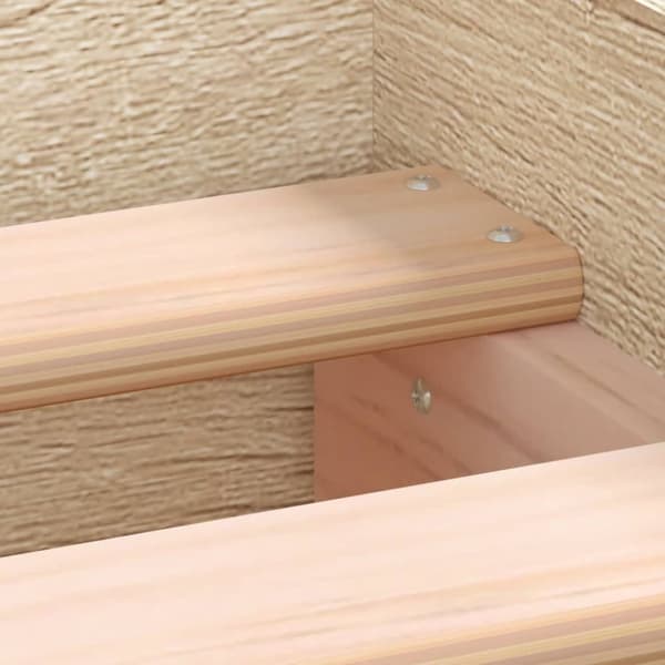 vidaXL sengeramme 100x200 cm konstrueret træ sonoma-eg - Senge & sengeramme