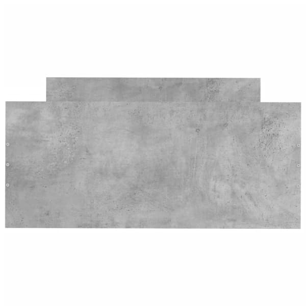 vidaXL Sängynrunko betoninharmaa 90x190 cm tekninen puu -  Sängyt & sängynrungot