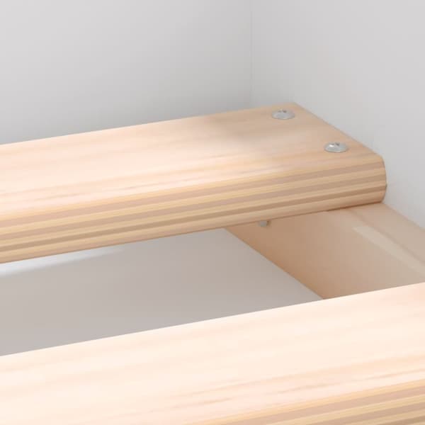 vidaXL sengeramme 200x200 cm hvid - Senge & sengeramme