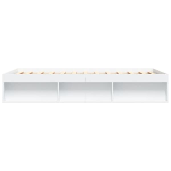 vidaXL Sängram vit 150x200 cm -  Sängar & sängramar
