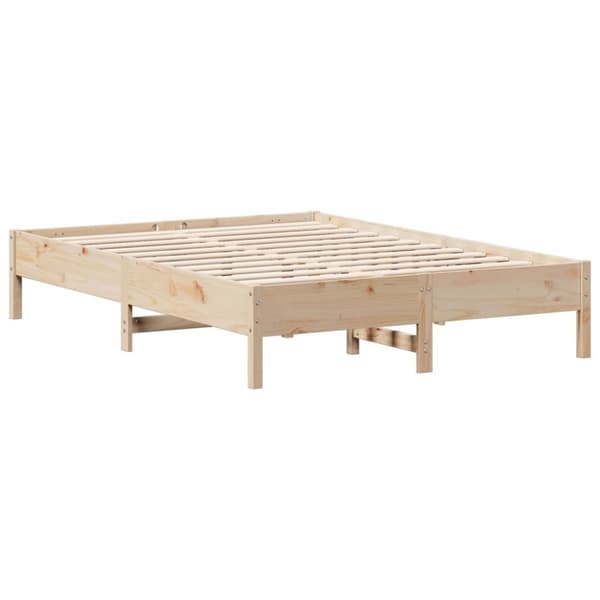 vidaXL sengeramme 150x200 cm massivt fyrretræ - Senge & sengeramme