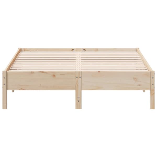vidaXL sengeramme 150x200 cm massivt fyrretræ - Senge & sengeramme