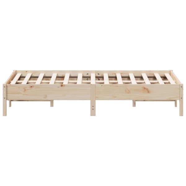 vidaXL sengeramme 150x200 cm massivt fyrretræ - Senge & sengeramme