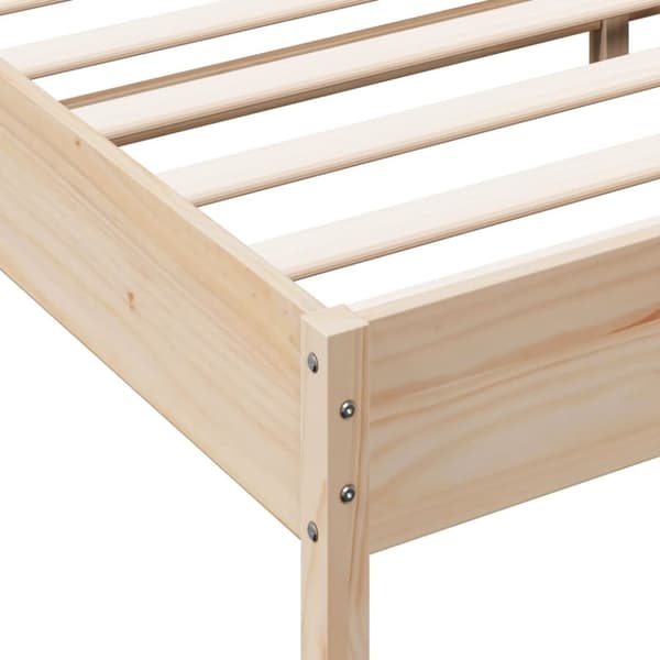 vidaXL sengeramme 150x200 cm massivt fyrretræ - Senge & sengeramme