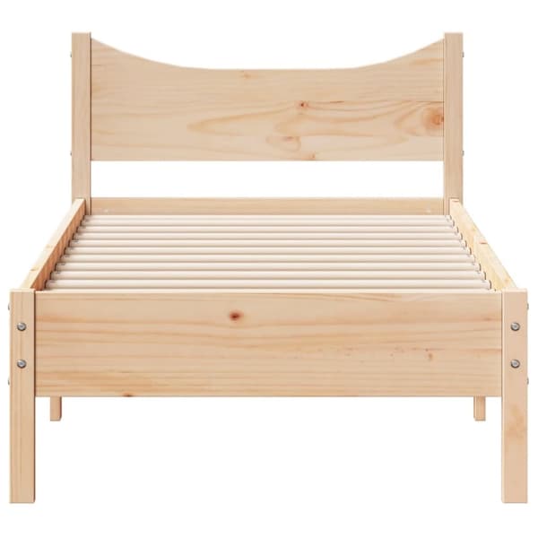 vidaXL Sängynrunko 90x190 cm täysi mänty -  Sängyt & sängynrungot