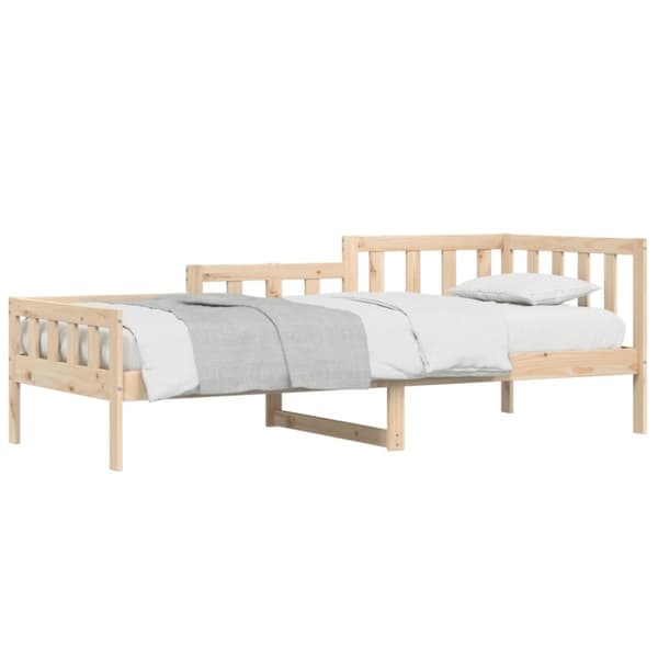 vidaXL Sohvasänky 90x190 cm täysi mänty - Sängyt & sängynrungot