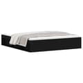 Miniatyrbillede 3 af 11: vidaXL sengeramme 180x200 cm sort -  Senge & sengeramme