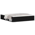 Miniatyrbillede 4 af 11: vidaXL sengeramme 180x200 cm sort -  Senge & sengeramme