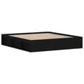 Miniatyrbillede 6 af 11: vidaXL sengeramme 180x200 cm sort -  Senge & sengeramme