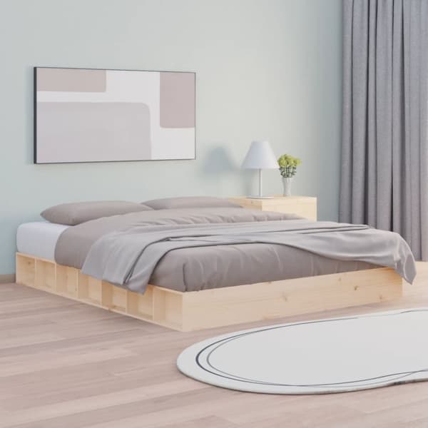 vidaXL sengeramme 120x200 cm massivt træ -  Senge & sengeramme