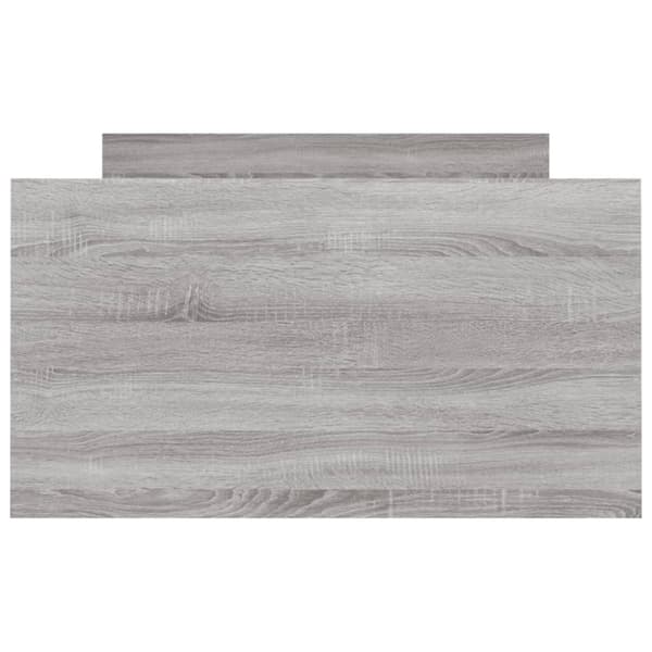 vidaXL Sängynrunko päädyillä harmaa Sonoma 90x200 cm -  Sängyt & sängynrungot