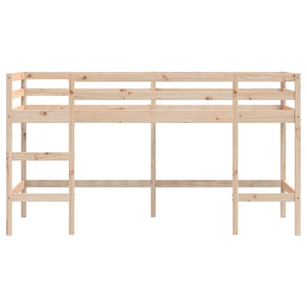 vidaXL Lasten parvisänky tikkailla 80x200 cm täysi mänty -  Sängyt & sängynrungot