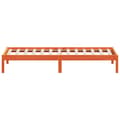 Miniatyrbillede 6 af 10: vidaXL daybed 90x200 cm massivt fyrretræ gyldenbrun -  Senge & sengeramme