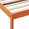 Miniatyrbillede 8 af 10: vidaXL daybed 90x200 cm massivt fyrretræ gyldenbrun -  Senge & sengeramme