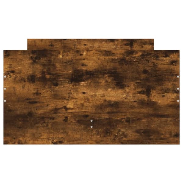 vidaXL Sängynrunko laatikoilla savutammi 90x190 cm -  Sängyt & sängynrungot